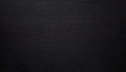 Poster - textured black fabric background for minimalist design, dark canvas texture for overlay, mockup, or graphic use