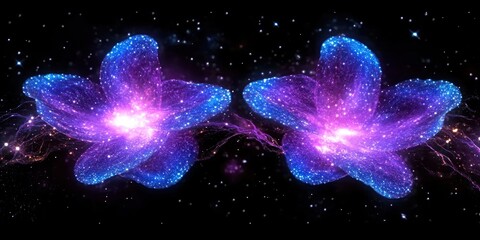 Wall Mural - Nebula and Stars Space Background Equirectangular Projection HDRI Spherical Panorama