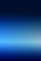 Poster - Vertical gradient background in shades of blue creating a calming and serene atmosphere