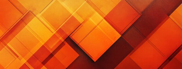 Poster - Orange geometric abstract background with diagonal stripes for autumn and thanksgiving decor