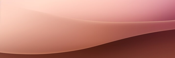 Poster - Gradient background with soft wave patterns in warm hues, perfect for creating a serene atmosphere in design projects