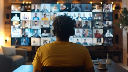 Poster - Engaging with a diverse virtual conference experience in high definition resolution