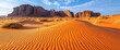 © ABIDZAR ALFAREZ - Desert landscape with sandstone formations
