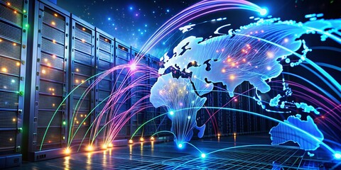 Poster - Global Server Network: Long Exposure of Interconnected Data Centers Across Continents