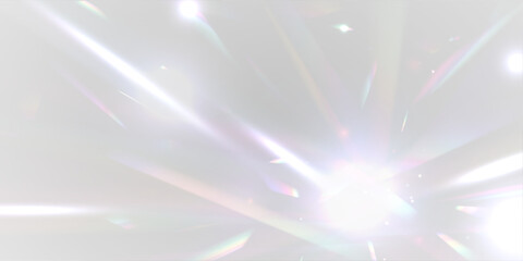 Wall Mural - png rainbow light and crystal dust. png crystal shimmering with rainbow effect. png background with 