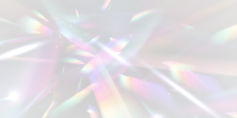 Wall Mural - gorgeous christmas background with glowing dust. png rainbow light and crystal dust. png crystal shi