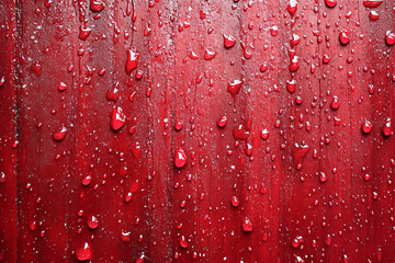 Wall Mural - Abstract wallpaper, rainy water drops modern technology innovation generative AI