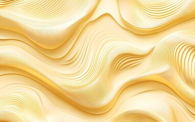 Leinwandbilder - Light yellow gold background with a gradient, metallic texture, seamless pattern, vector illustration