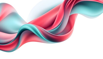 Poster - A sleek and modern desktop wallpaper background featuring abstract waves of red, and black colors against a dark gradient backdrop. wavy lines in varying shades of golden and red hues. 
