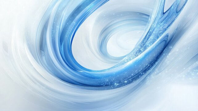 Vibrant tech-inspired abstract circle background with glowing blue and white elements, perfect for innovative designs.