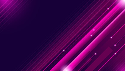 Wall Mural - Abstract purple background with lines and space for text. Vector illustration.