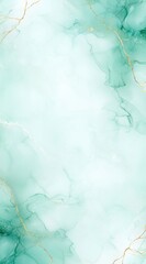 Poster - A soft, abstract background featuring fluid green and teal colors with subtle textures, perfect for a calming aesthetic.