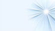 © sakulkarn - Bright Light Rays on Soft Blue Background for Abstract Designs