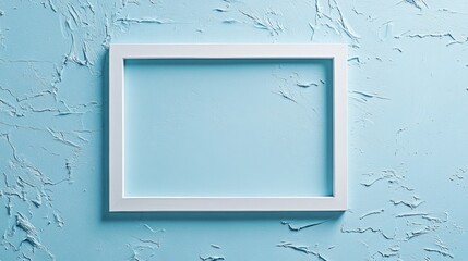 Poster - Gentle abstract patterns creative space digital artwork minimalistic environment aesthetic viewpoint pale blue concept