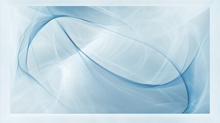 Poster - Creating a serene abstract atmosphere digital art pale blue background graphic design artistic perspective tranquility