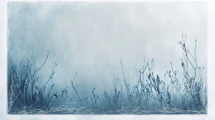 Poster - Creating a serene atmosphere abstract pale blue background digital artwork graphic design virtual space aesthetic concept