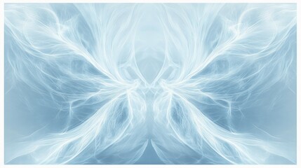 Poster - Creating calm abstract pale blue background with delicate markings digital art serene environment artistic viewpoint minimalist concept