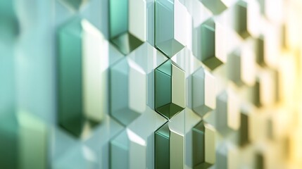 Poster - Creating abstract vertical gradient over hexagon bokeh abstract art digital design virtual environment artistic perspective creative exploration