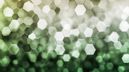 Poster - Captivating closeup of hexagon-shaped bokeh urban setting photography colorful gradient artistic perspective visual art