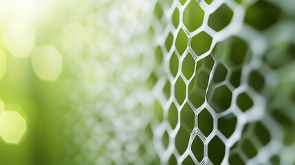 Poster - Bokeh artistry studio photography indoor closeup hexagon-shaped light patterns