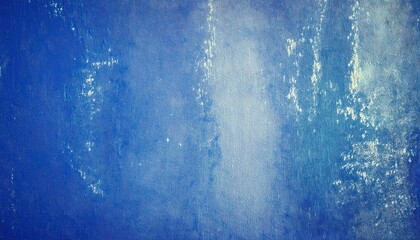 Fototapete - textured blue abstract background with soft brush strokes and gradient effect for digital design or wall art