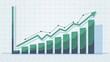 © Hassan Ahmad Kundi - business graph showing growth abstract background