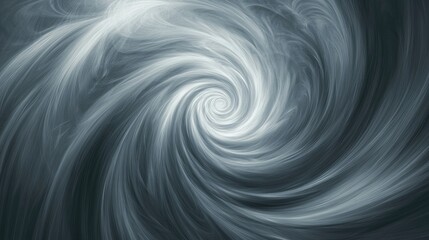 Aufkleber - Swirling Cloud of Soft Gray Light in a Dark Background