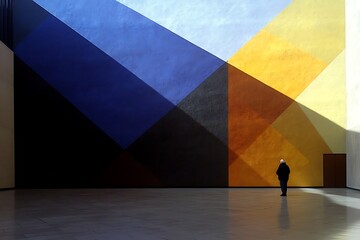 Wall Mural - Geometric Shapes in Modern Architecture