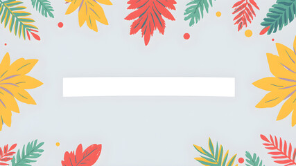 Fototapete - abstract web banner design template. Banner - Design Element