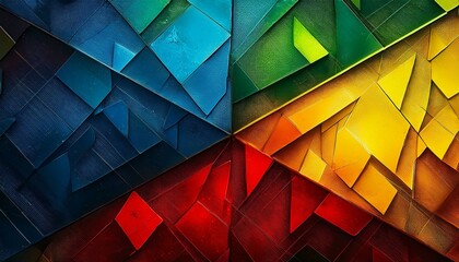 Wall Mural - abstract colorful background