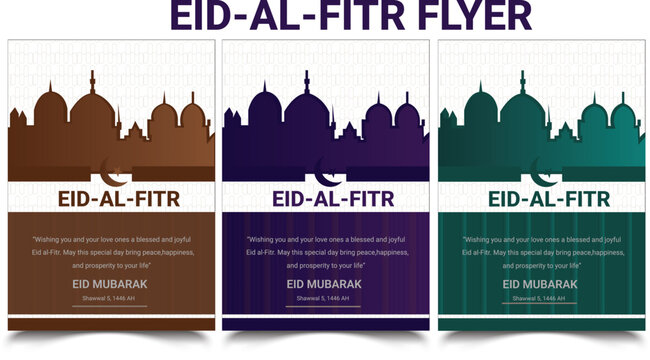 EID AL FITR GRETTING FLYER.