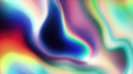 Wall Mural - Colorful Abstract Chromatic Background Loop