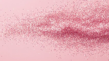 Poster - Creating a dreamy soft pink sparkling gradient background digital art graphic design studio close-up aesthetic inspiration