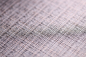 Poster - A close up shot of a piece of fabric with intricate texture and pattern.