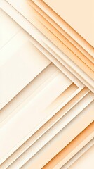 Poster - Abstract composition of layered paper in soft beige and cream tones, creating a calming visual effect.
