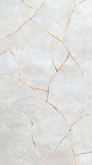 Poster - Abstract marble texture with subtle gray tones and delicate golden veining, ideal for backgrounds and elegant designs.