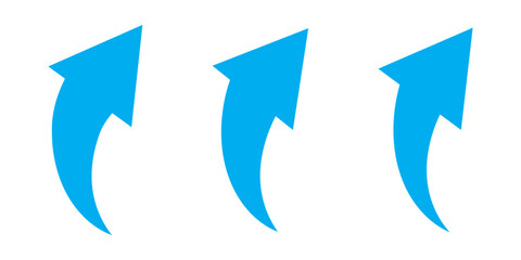 Aufkleber - black arrow icon on white background. flat style. arrow icon for your web site design, logo, app, ui