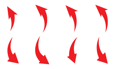 Aufkleber - black arrow icon on white background. flat style. arrow icon for your web site design, logo, app, ui