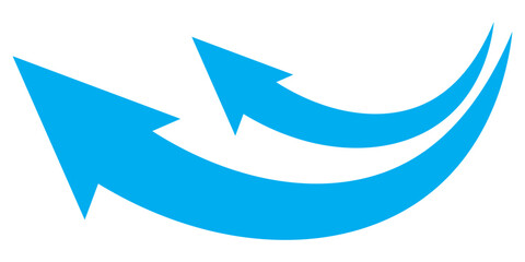 Aufkleber - black arrow icon on white background. flat style. arrow icon for your web site design, logo, app, ui