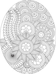  PrintFlowers Coloring Pages For Adules