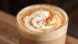 © GMeta - Indulge in a decadent Vanilla Caramel Latte with a luscious caramel swirl and a touch of cinnamon Perfect for coffee lovers