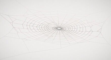 Delicate Spider Web:  A stunning macro shot of a spider web, with its intricate details and intricate radial lines,  casting delicate shadows against a soft, gray backdrop.