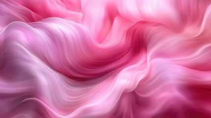Poster - Pink Abstract Swirls Background