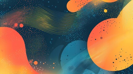 Wall Mural - abstract modern background with soft gradients and creative patterns, perfect for digital projects.