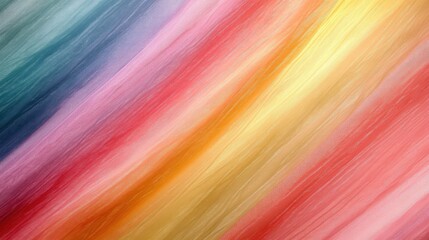 Poster - Abstract rainbow stripes background design