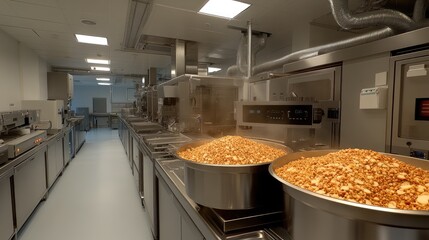 Poster - Smart AI-driven food waste reduction system in a commercial kitchen.