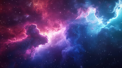 a stunning space-time vortex, radiant beams of neon blue, violet