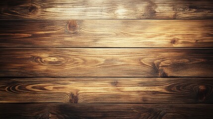 Poster - Warm Wooden Surface with Rich Texture and Natural Grain Patterns