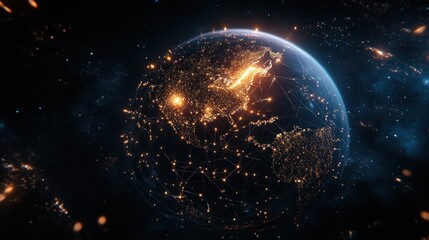 Poster - global network connectivity: a digital earth with interconnected data nodes