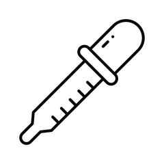 Poster - Modern icon of dropper, pipette dropper, medicine dropper vector